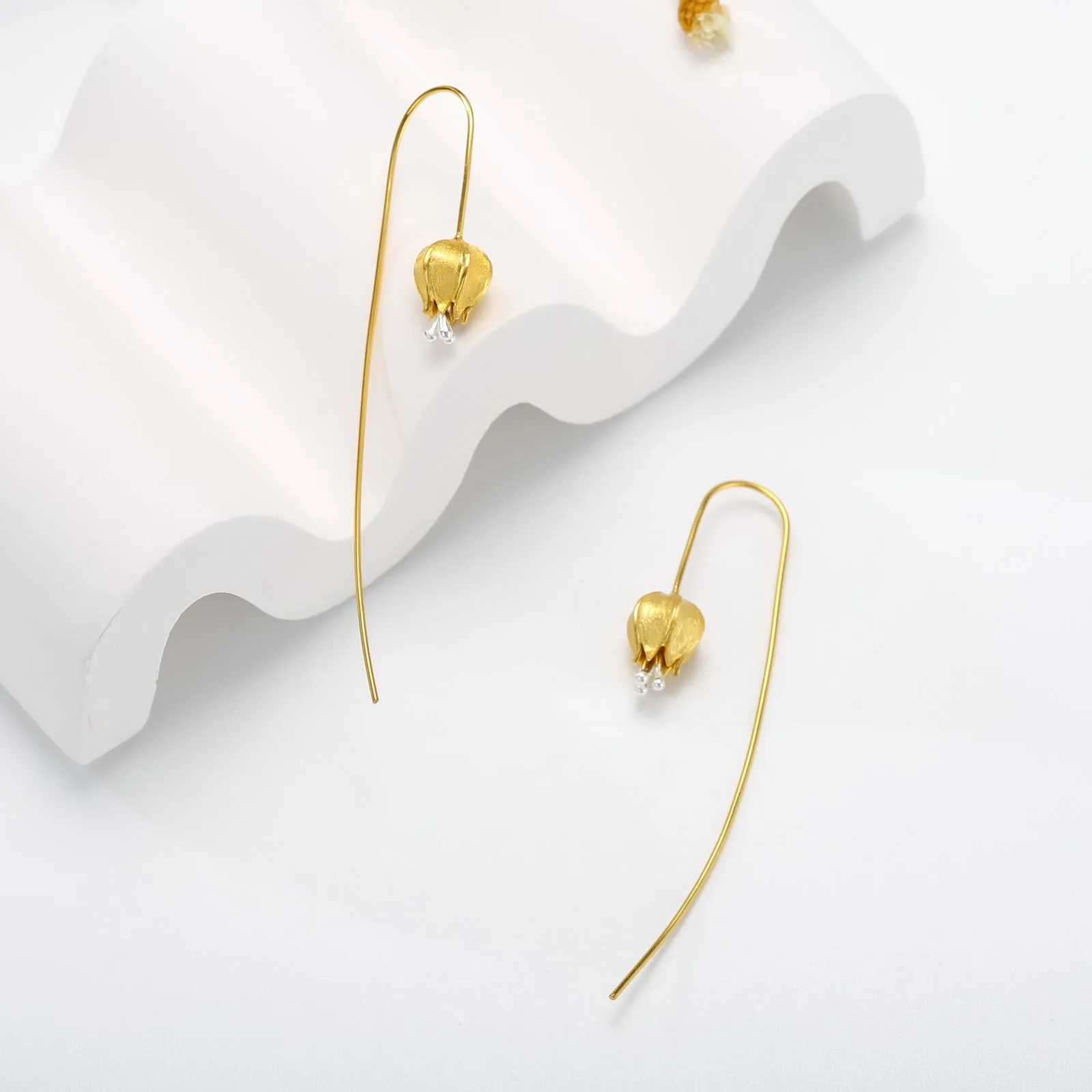 Tulip Hook Earrings