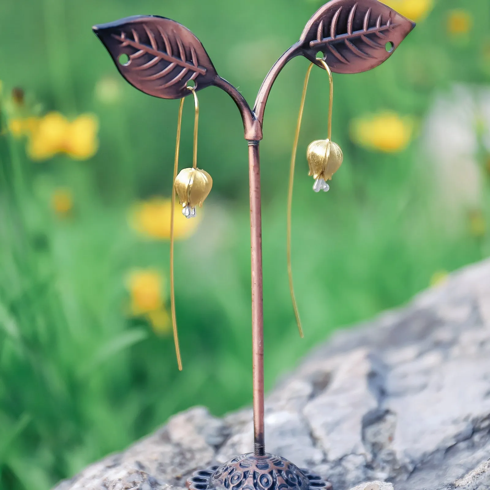 Tulip Hook Earrings