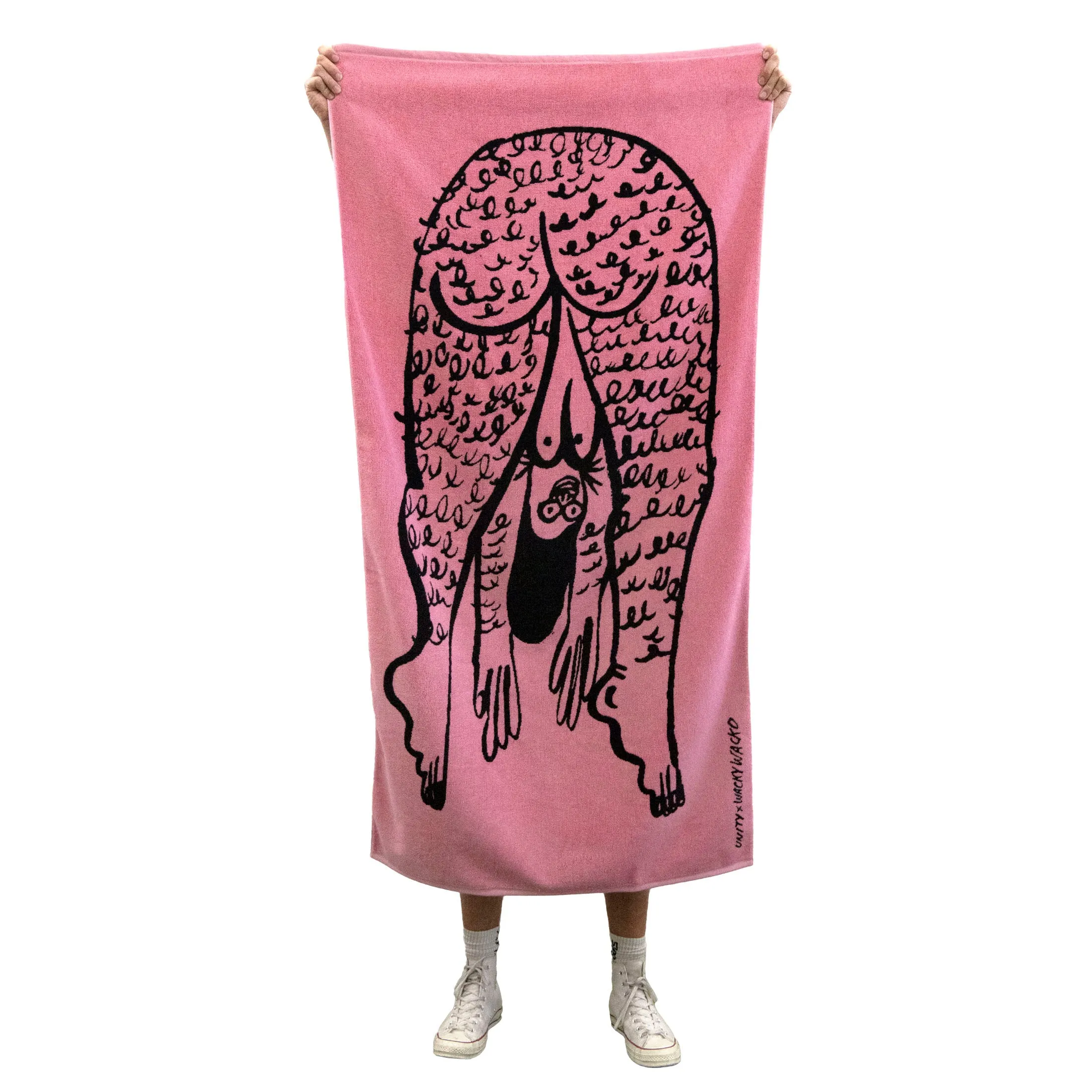 Unity x Wacky Wacko Towel (pink)