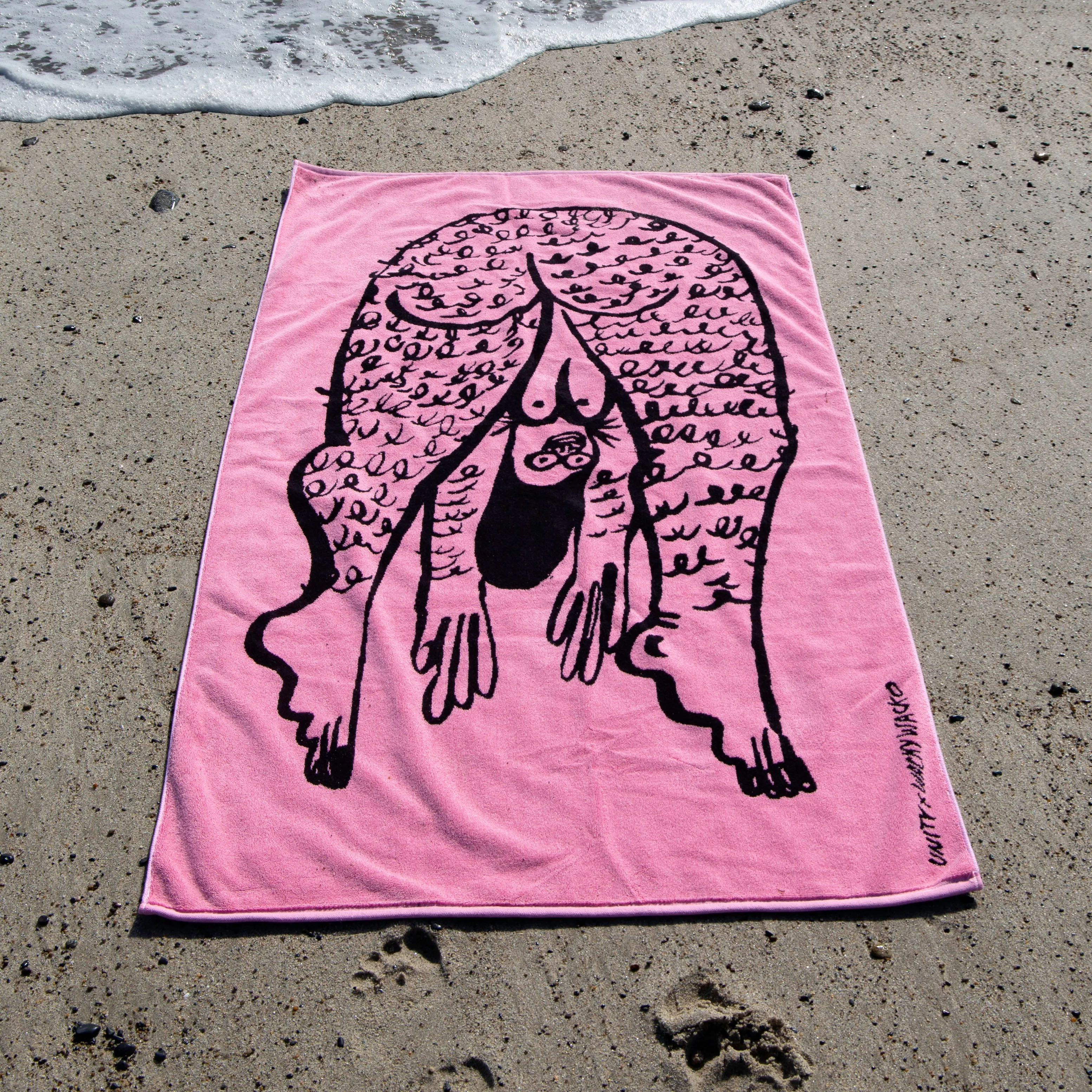 Unity x Wacky Wacko Towel (pink)