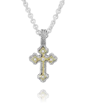 VAHAN Diamond Cross Pendant