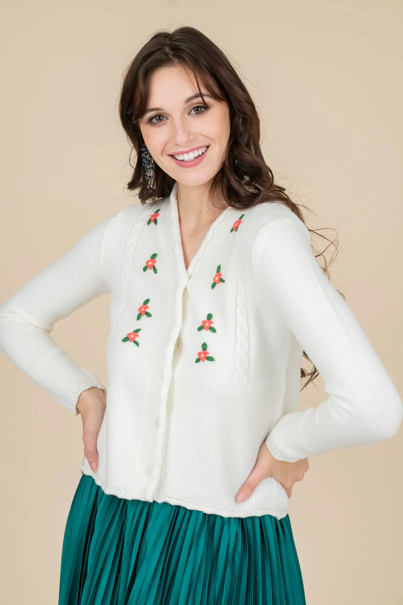 Women Wool Cardigan